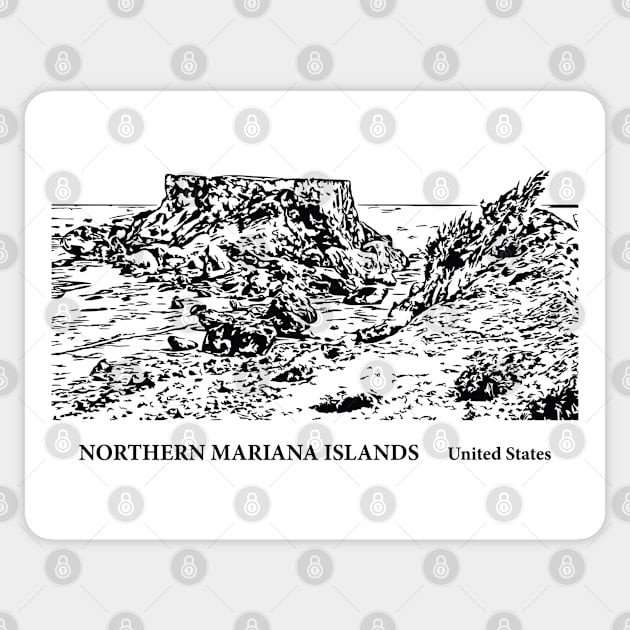 Northern Mariana Islands Sticker by Lakeric